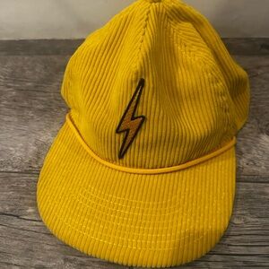 Aviator Nation Coruroy Lightning Bolt Hat